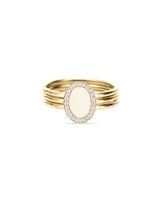 Anillo Nanis Mujer Sway in Oro amarillo Diamante AS17-615